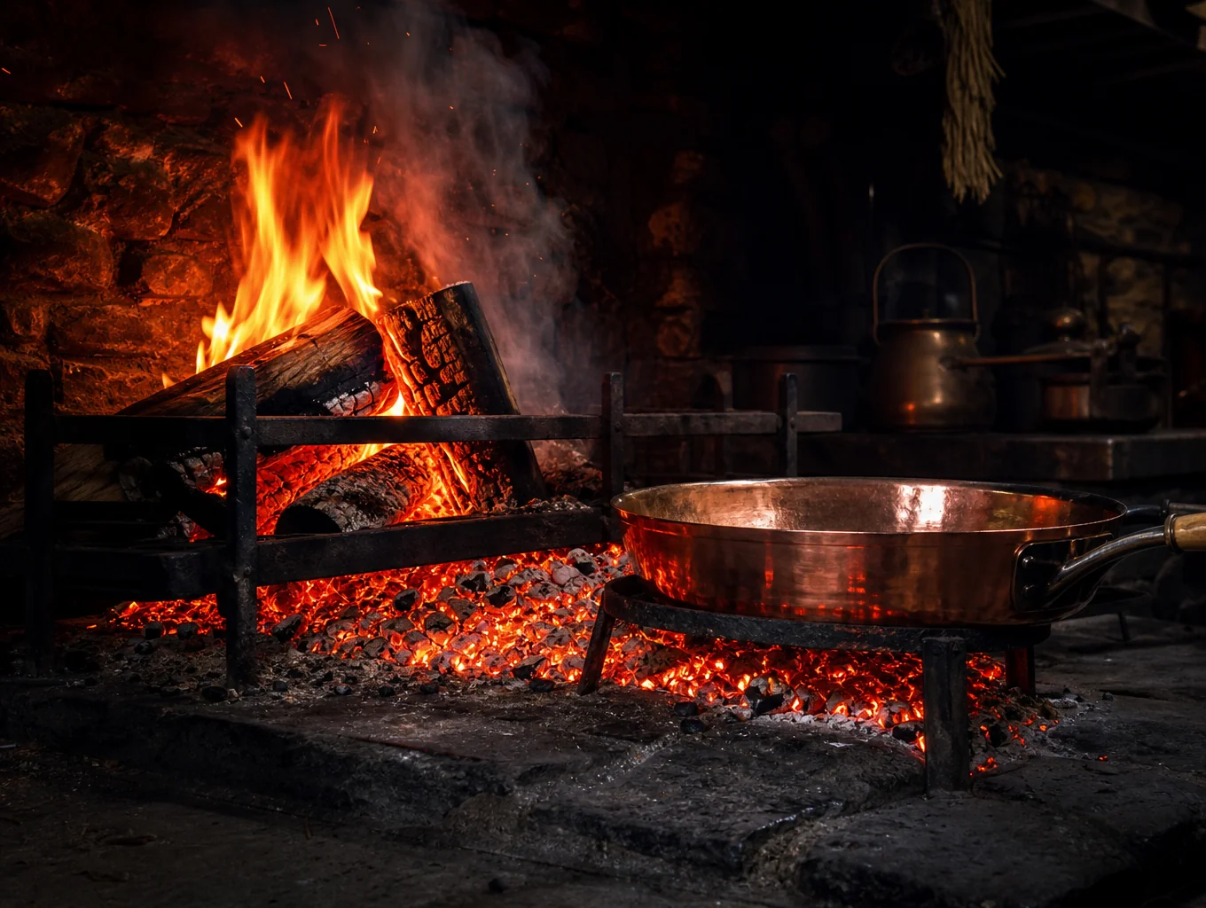 Wood-Fired Hearth